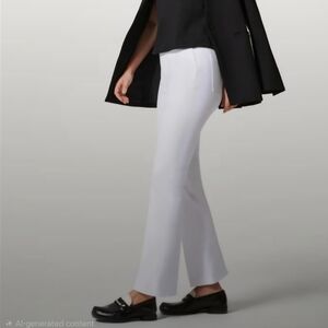 NWT- SPANX White Boot Cut Flare Pants 2X